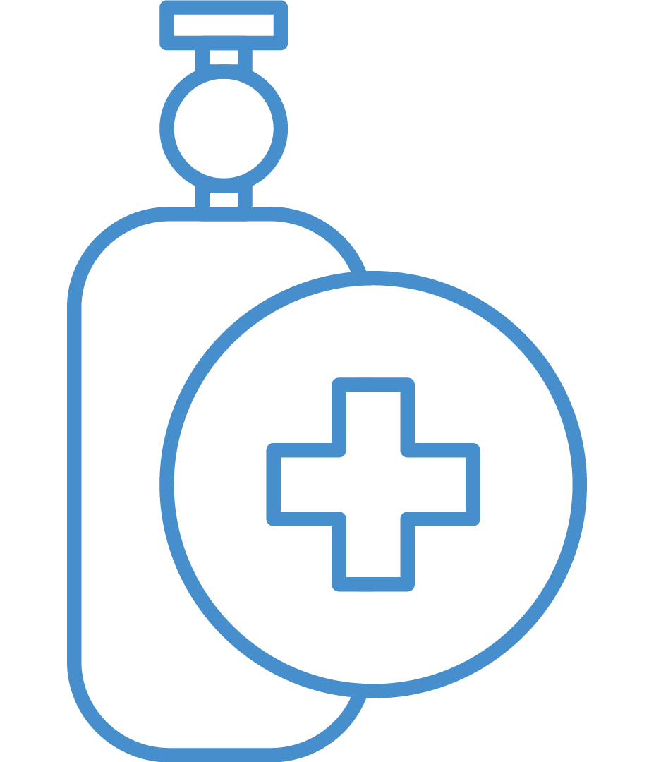 Icone Construction Gaz Medicaux